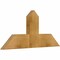Ekena Millwork Portland Rough Sawn Timber Gable Bracket, Western Red Cedar, 36"W x 16"H x 2"D x 6"F, 11/12 Pitch GBW036X16X0206POR00RWR - alternate 5